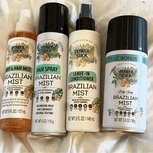 Power Stick Brazilian Mist Pistachio & Salted Caramel Bundle NEW